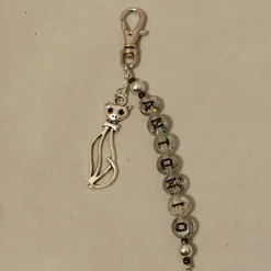 Schl.-Anhänger „Katze“ mit/ohne Namen