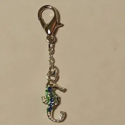 Schl.-Anhänger „Seepferdchen“ mit/ohne Namen personalisierbar