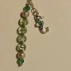 Schl.-Anhänger „Seepferdchen“ mit/ohne Namen personalisierbar