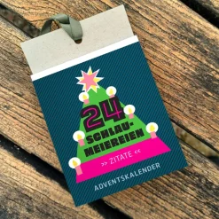 Schlaumeier-Adventskalender „Zitate“ – Rätselspaß & Zitate für kluge Köpfe