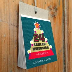 Schlaumeier-Adventskalender „Bücher“ – 24 literarische Rätsel für Buchliebhaber