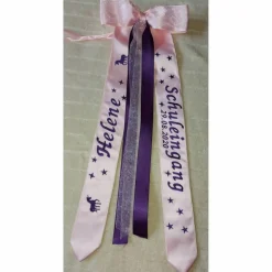 Schleife zum 1. Schultag/Einschulung Schultüte ""Motiv Einhorn"