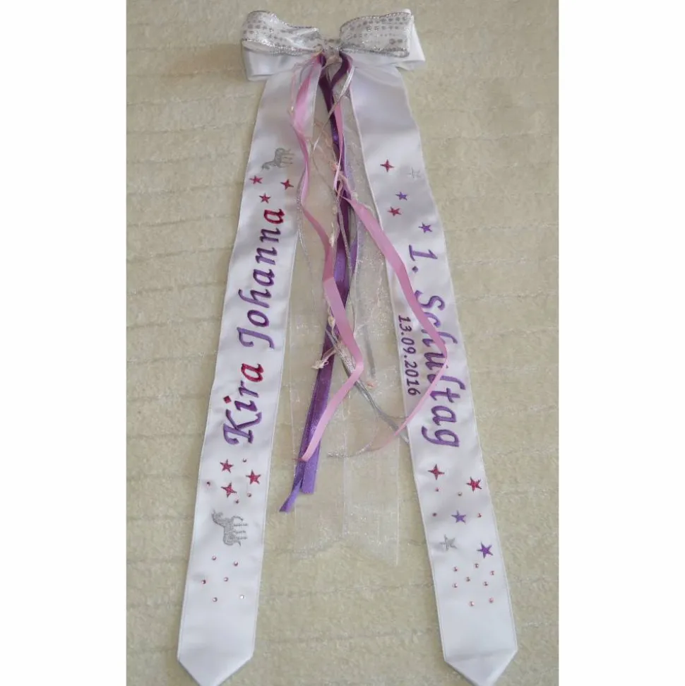 Schleife zum 1. Schultag/Einschulung Schultüte