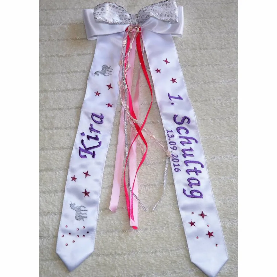 Schleife zum 1. Schultag/Einschulung Schultüte