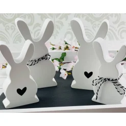 Schlichter Keraflott-Osterhase – Skandinavisches Design für Ostern