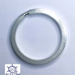 Schlüsselanhänger Echt-Silber 925 Ring - zum Muttertag - personalisiert
