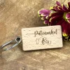 Schlüsselanhänger für die Patentante oder Patenonkel, Geschenk für den Adventskalender