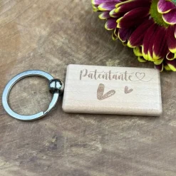 Schlüsselanhänger für die Patentante oder Patenonkel, Geschenk für den Adventskalender