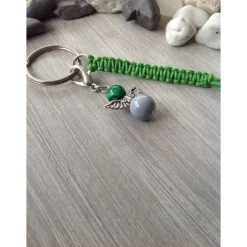 Schlüsselanhänger 'Glaube, Liebe, Hoffnung' mit Engelcharm