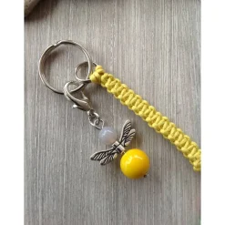 Schlüsselanhänger 'Glaube, Liebe, Hoffnung' mit Engelcharm