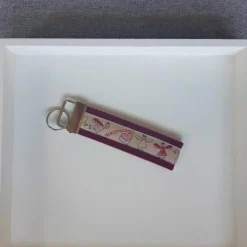 Schlüsselanhänger Schutzengel " Herzensengel" Bordeaux, Glücksbringer