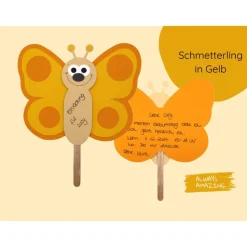 Schmetterling Einladung Bastelset | Einladung Schmetterling | Basteln mit Kindern Schmetterling | Basteln Schmetterling