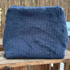 Schminktasche Beste Mama – Handgenähte Kosmetiktasche als Geschenk, weich gefüttert, bestickt