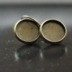 Schmuck Rosen Ohrstecker, Ohrringe, Ohrhänger, Ringe, Haarspangen und Armbänder mit Cabochon