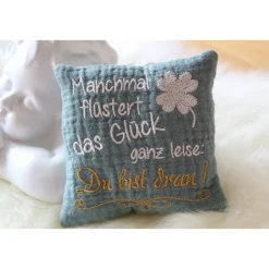 Schmunzelkissen, Geschenkidee