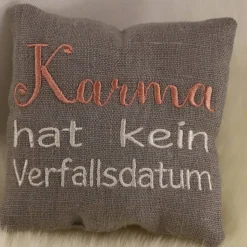 Schmunzelkissen, Geschenkidee
