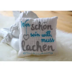 Schmunzelkissen, Geschenkidee