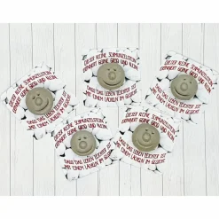 Schmunzelstein – Glücksbringer & Sorgenfresser handmodelliert als Geschenk