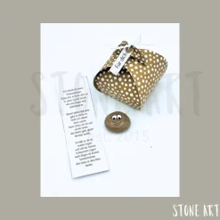 Schmunzelstein Trostspender Mutmacher Glücksbringer – Handgemachtes Geschenk & Mitbringsel