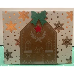 Schöne Karte Weihnachten, Nussknacker, Handarbeit mit Umschlag