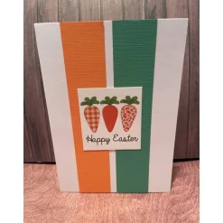 Schöne Osterkarte, Handarbeit mit Umschlag