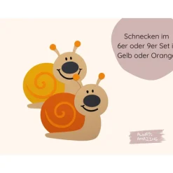 Schnecke Einladungskarte Bastelset  | Schnecken Geburtstag | Schnecke mit Haus