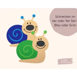 Schnecke Einladungskarte Bastelset  | Schnecken Geburtstag | Schnecke mit Haus