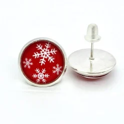 Schneeflöckchen Ohrringe - Weihnachtsgeschenk