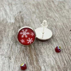 Schneeflöckchen Ohrringe - Weihnachtsgeschenk