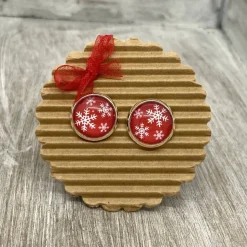 Schneeflöckchen Ohrringe - Weihnachtsgeschenk