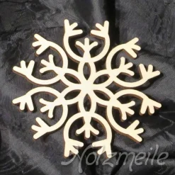 Schneeflocke Grönland aus Holz