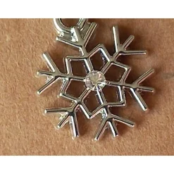 SCHNEEFLOCKEN-Ohrringe AQUAMARIN APATIT JADE Edelstein Geburtsstein MÄRZ WASSERMANN FISCHE JUNGFRAU WAAGE Winter Schmuck