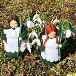 Schneeglöckchen - Jahreszeitentisch  - Frühling - Blumenkinder - Weihnachtsdeko