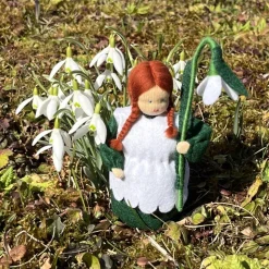 Schneeglöckchen - Jahreszeitentisch  - Frühling - Blumenkinder - Weihnachtsdeko