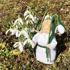 Schneeglöckchen - Jahreszeitentisch  - Frühling - Blumenkinder - Weihnachtsdeko