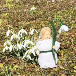 Schneeglöckchen - Jahreszeitentisch  - Frühling - Blumenkinder - Weihnachtsdeko