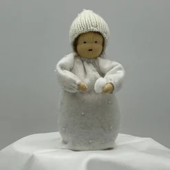 Schneejungen - Schneeball - Jahreszeitentisch  - Winter - Weihnachtsdeko