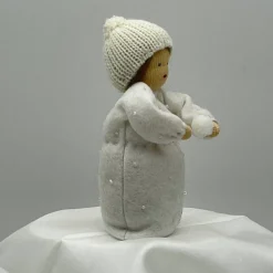 Schneejungen - Schneeball - Jahreszeitentisch  - Winter - Weihnachtsdeko