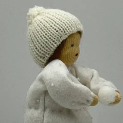 Schneejungen - Schneeball - Jahreszeitentisch  - Winter - Weihnachtsdeko