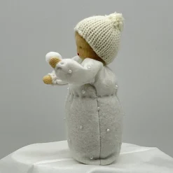 Schneejungen - Schneeball - Jahreszeitentisch  - Winter - Weihnachtsdeko