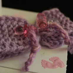 Schneemann BABY-GIRL SNOWMAN Geschenk  zur Taufe Geburt Mitbringsel zur Babyparty Kinderzimmerdeko