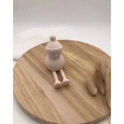 Schneemann Deko Figur aus 3D-Druck (PLA) mit Gelenkbeinen – Weihnachtsdekoration