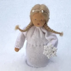 Schneemädchen - Schneeflöckchen - Jahreszeitentisch  - Winter - Weihnachtsdeko