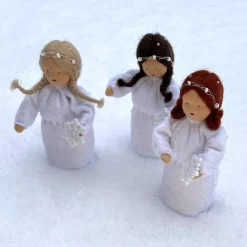 Schneemädchen - Schneeflöckchen - Jahreszeitentisch  - Winter - Weihnachtsdeko