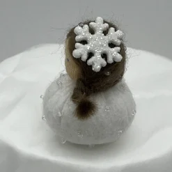 Schneemädchen Mini - Blumenkind - Jahreszeitentisch - Winter - Frühling