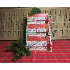 Schöner Adventskalender zum Füllen, aufwändig gestaltet
