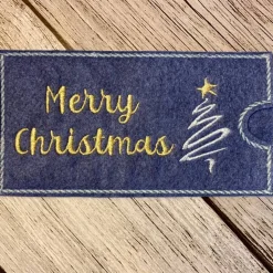 Schokohülle Weihnachten aus Filz, Geschenkverpackung, Schokoladenhülle Weihnachten, Tafel Schokolade, Kleinigkeit