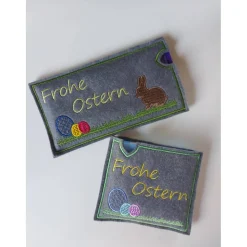 Schokoladenhülle mit Ostermotiv