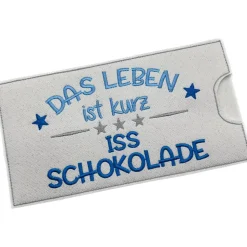 Schokoladenverpackung / Schokihülle / Lustiges Mitbringsel