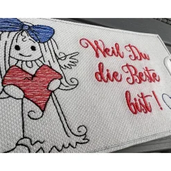 Schokoladenverpackung / Schokihülle / Geschenkidee für den Adventskalender